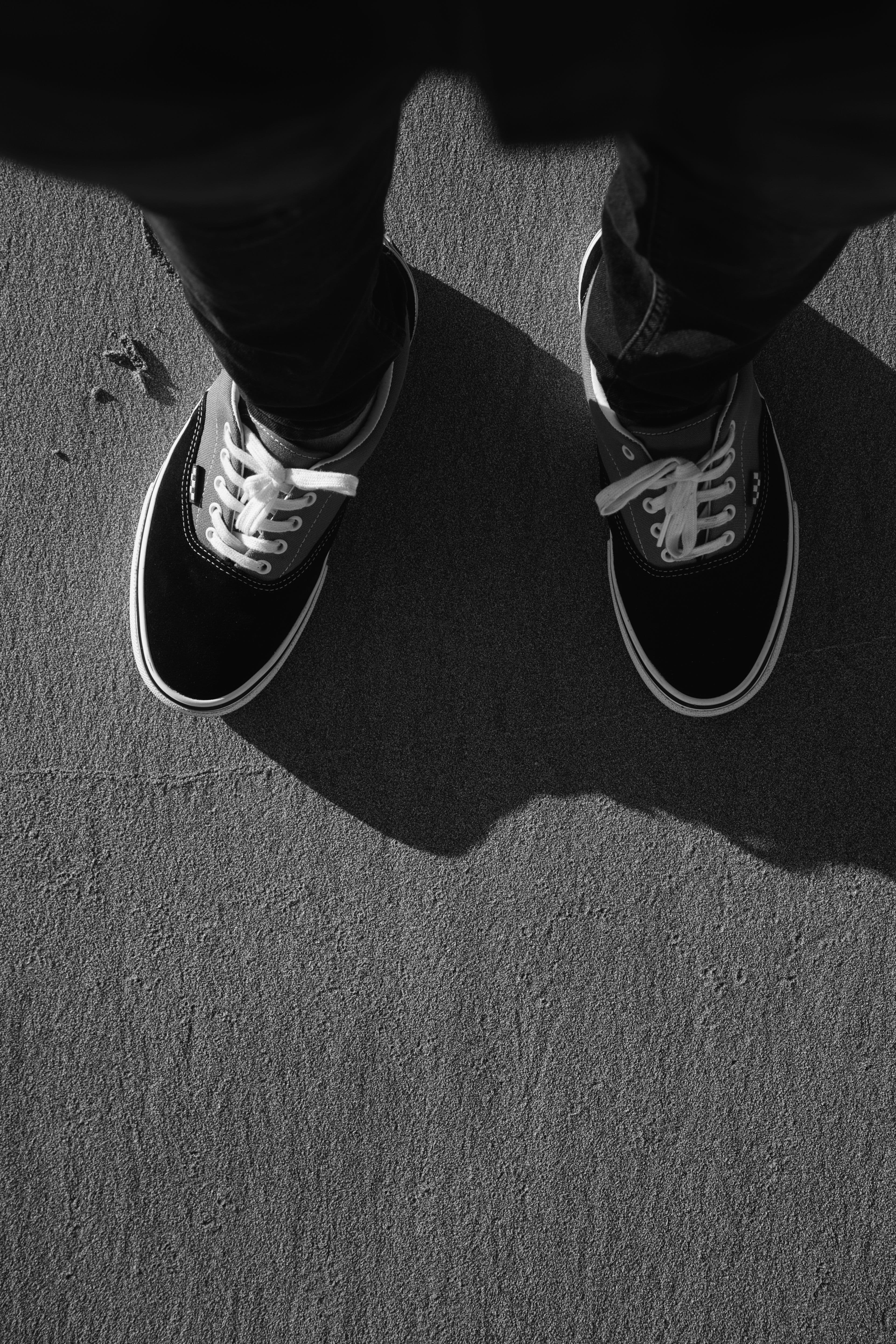 Shadowed Black Sneakers