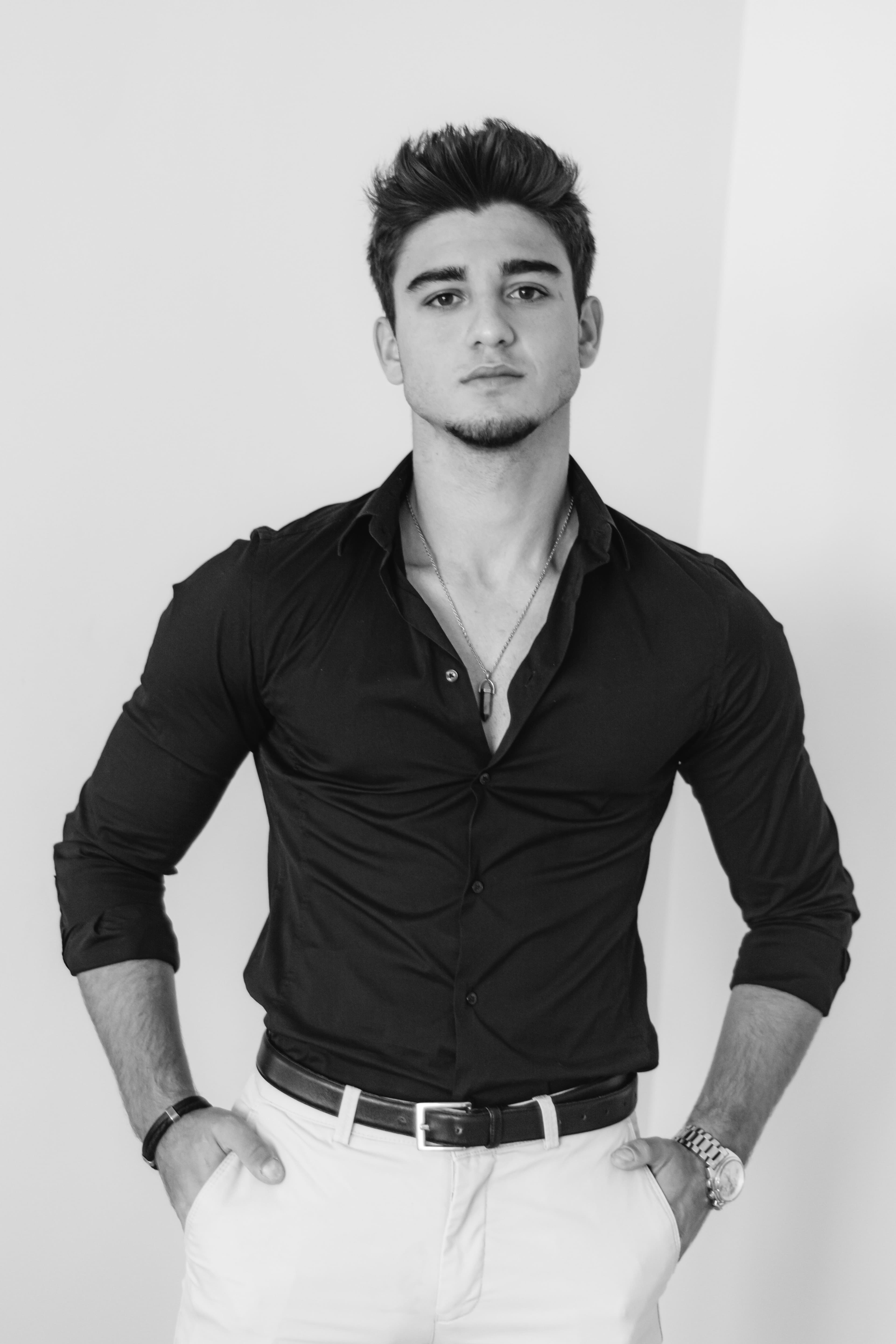 Monochrome Evening Shirt
