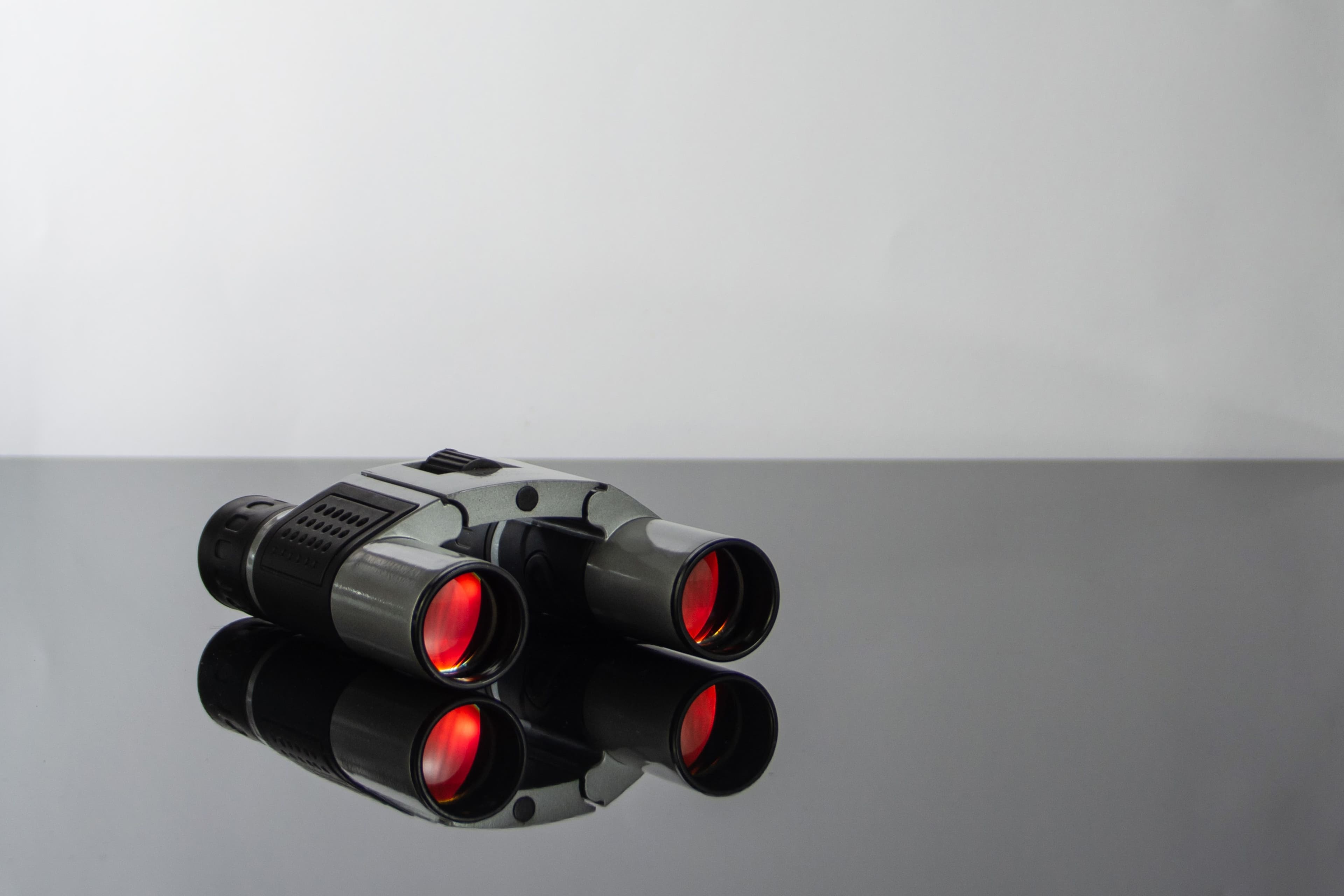 Red Lens Binoculars
