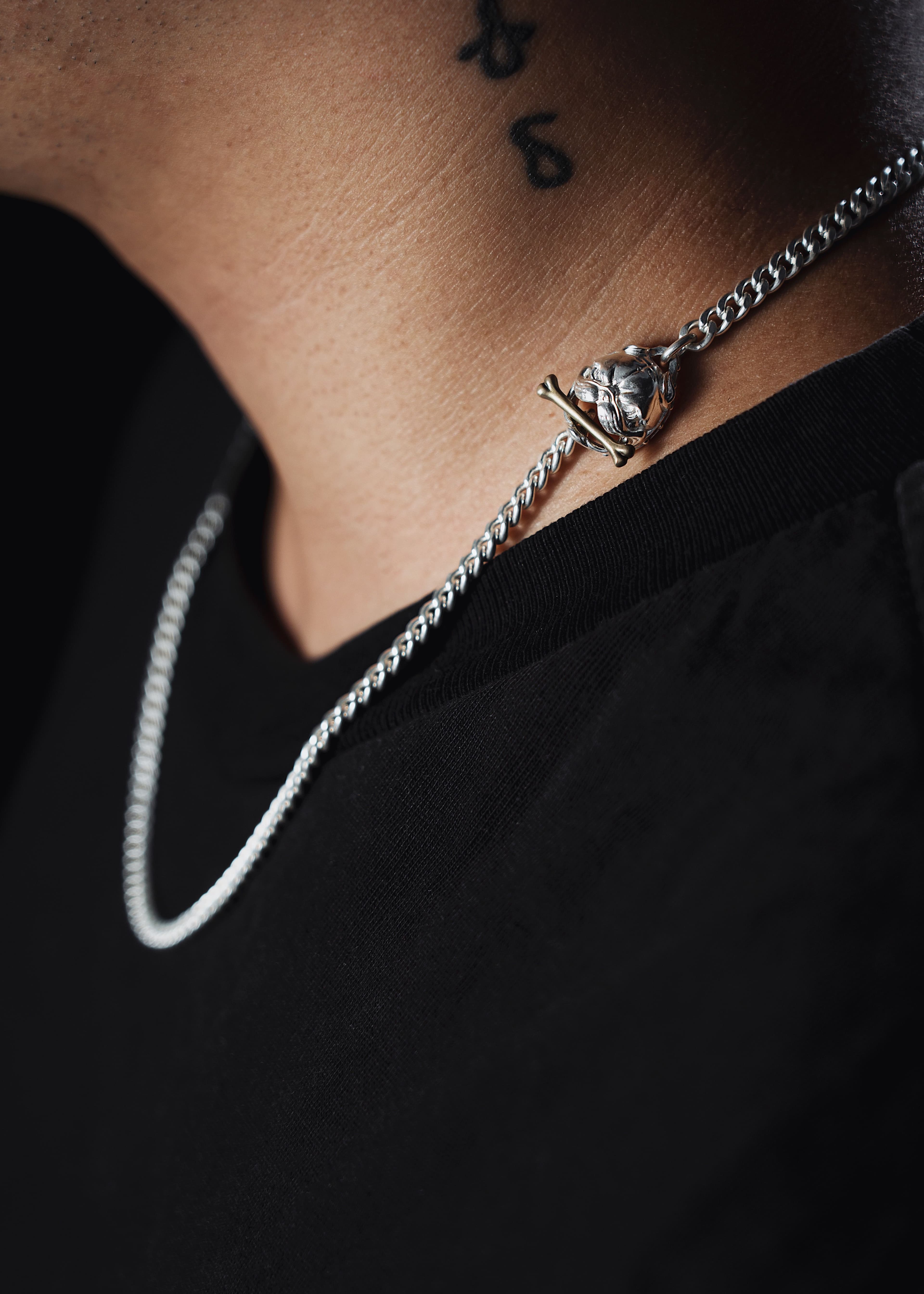 Silver Pendant Portrait