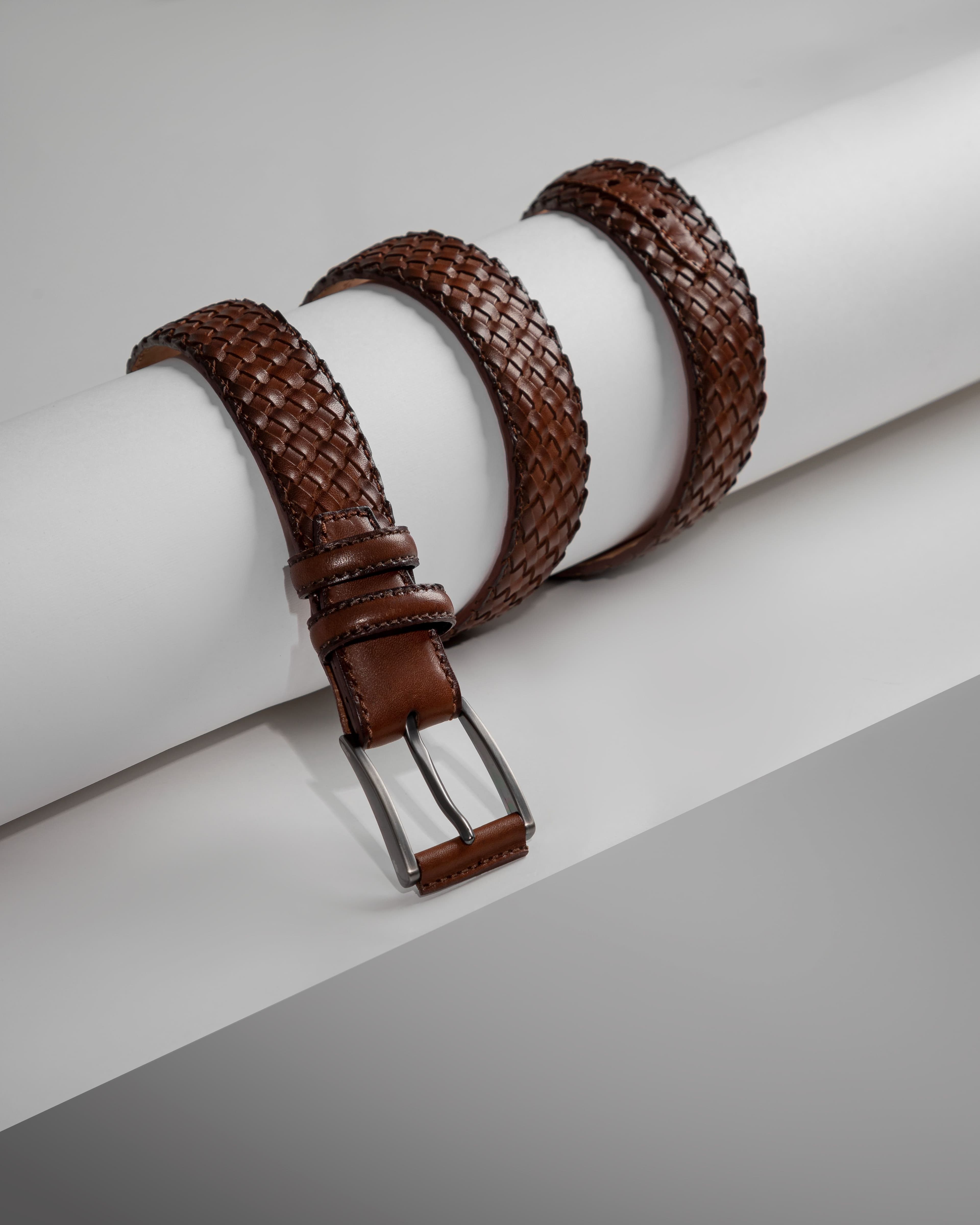 Braided Brown Belt