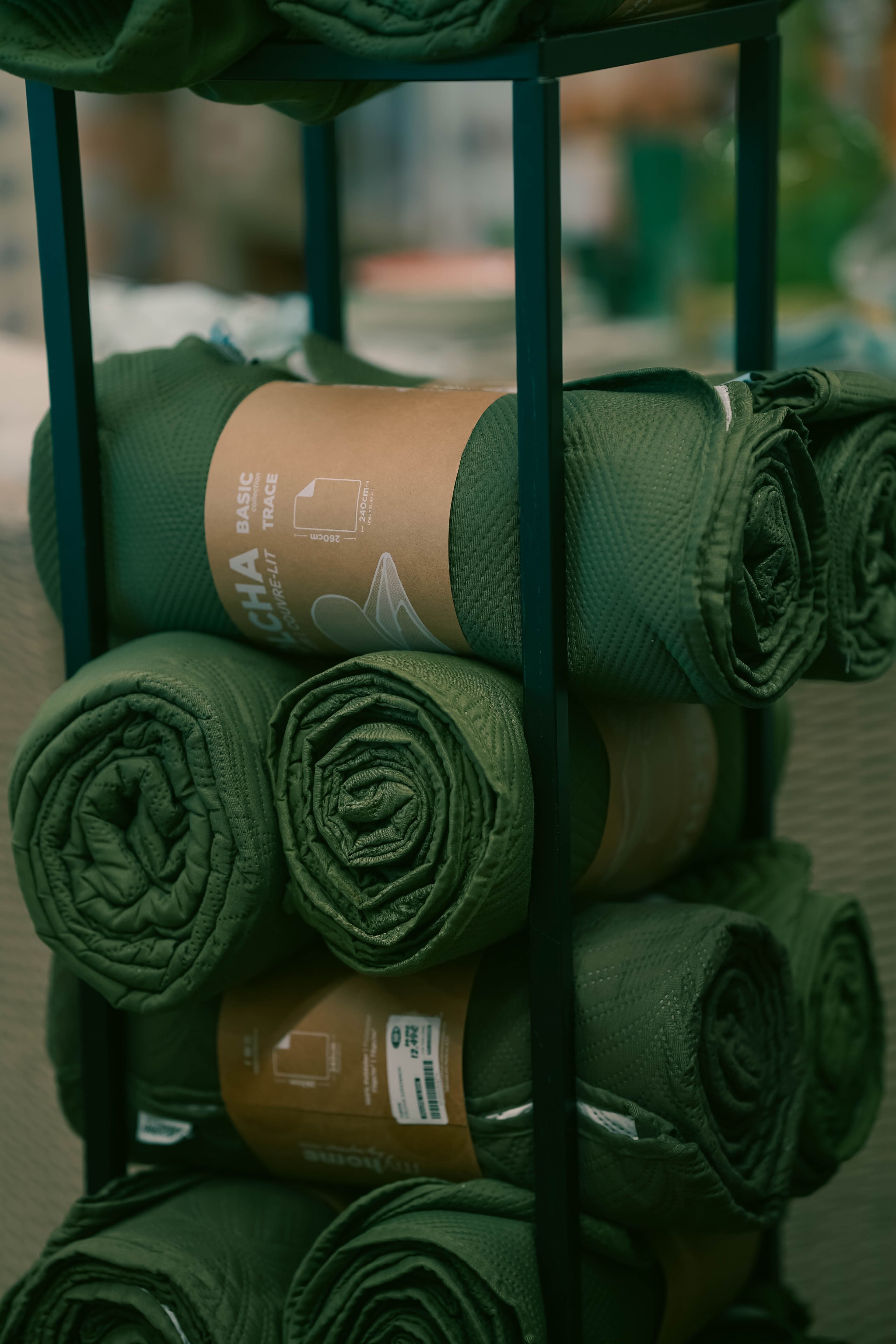 Rolled Camping Mats
