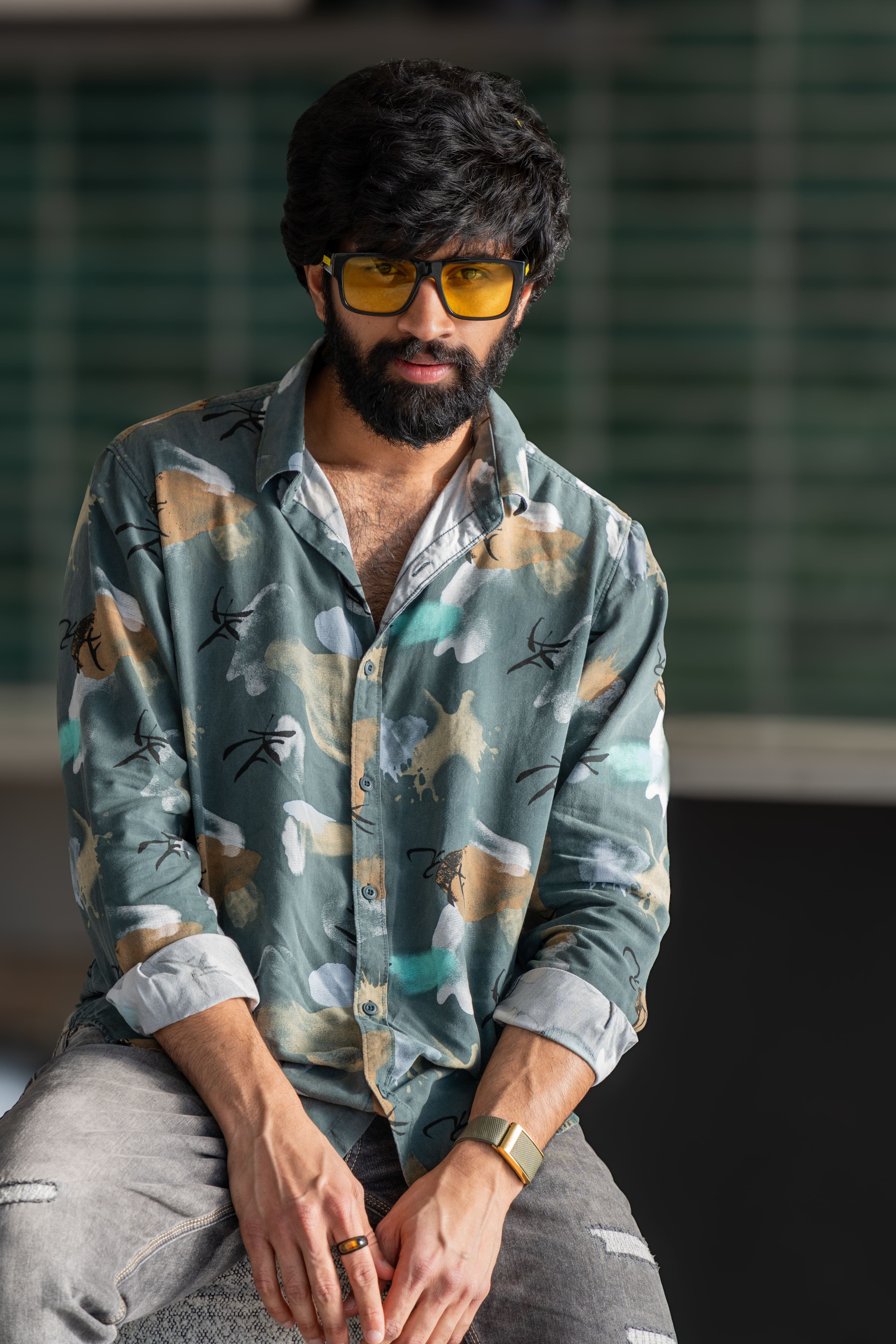 Botanical Statement Shirt
