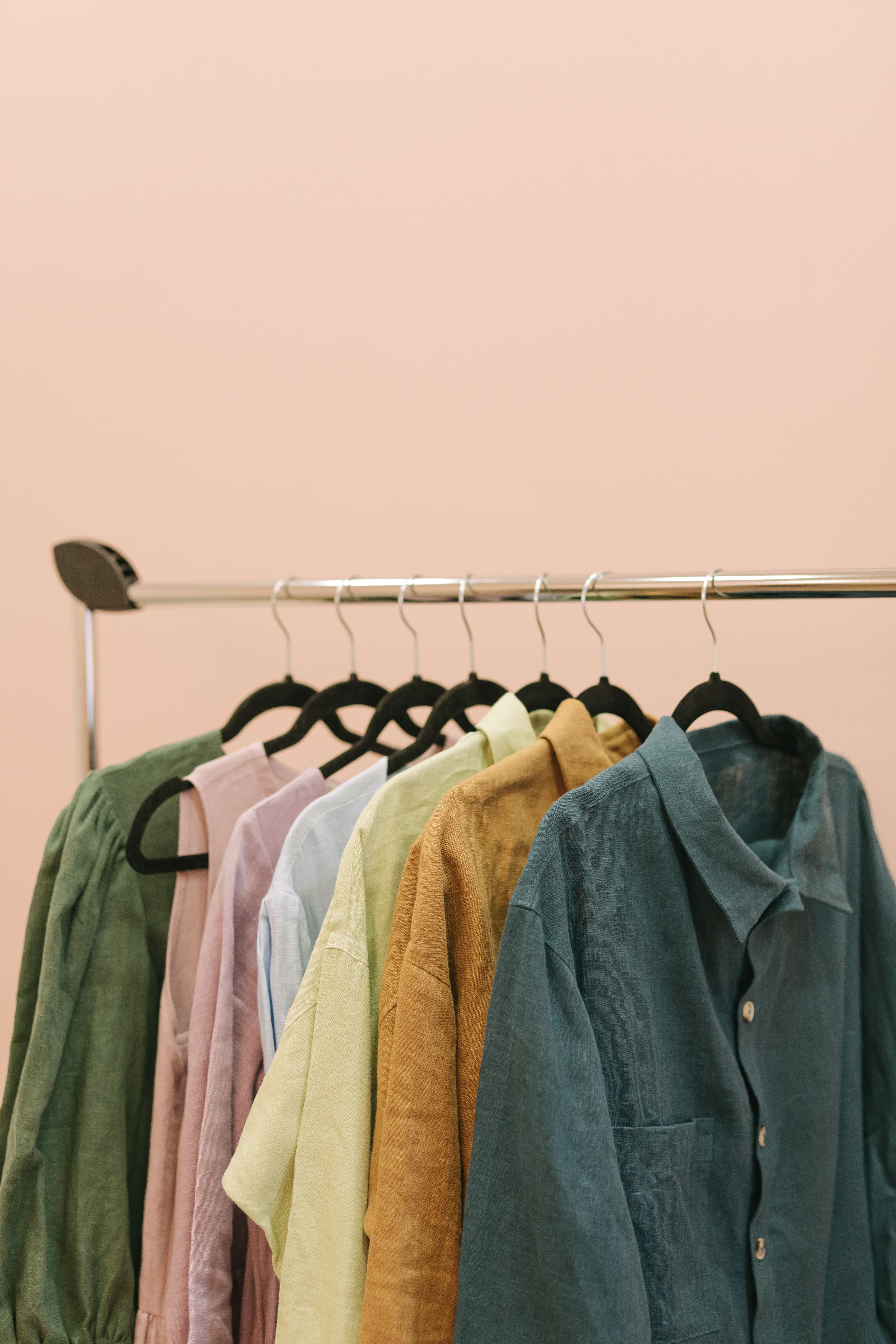 Pastel Linen Shirt Range