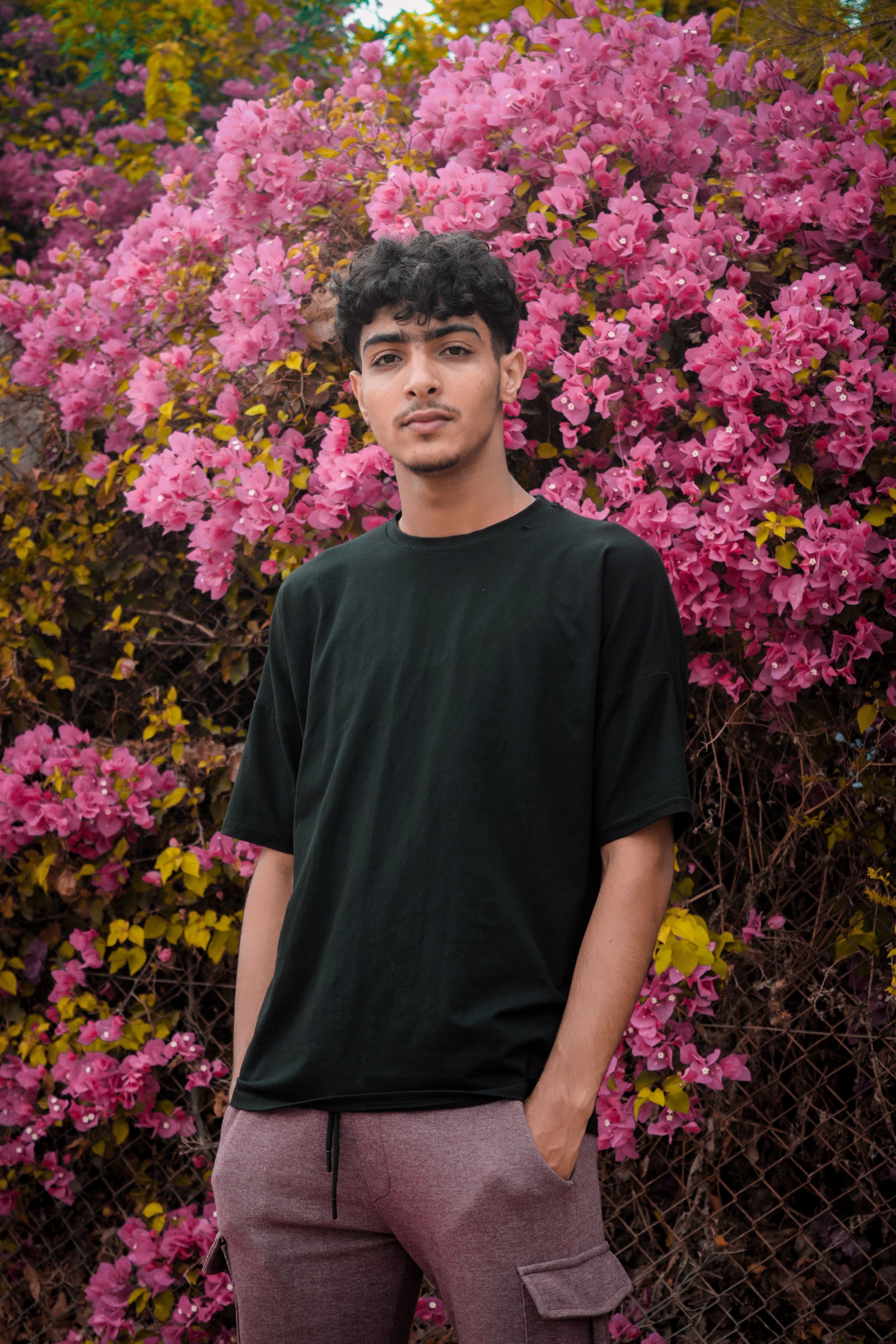Garden Black Tee