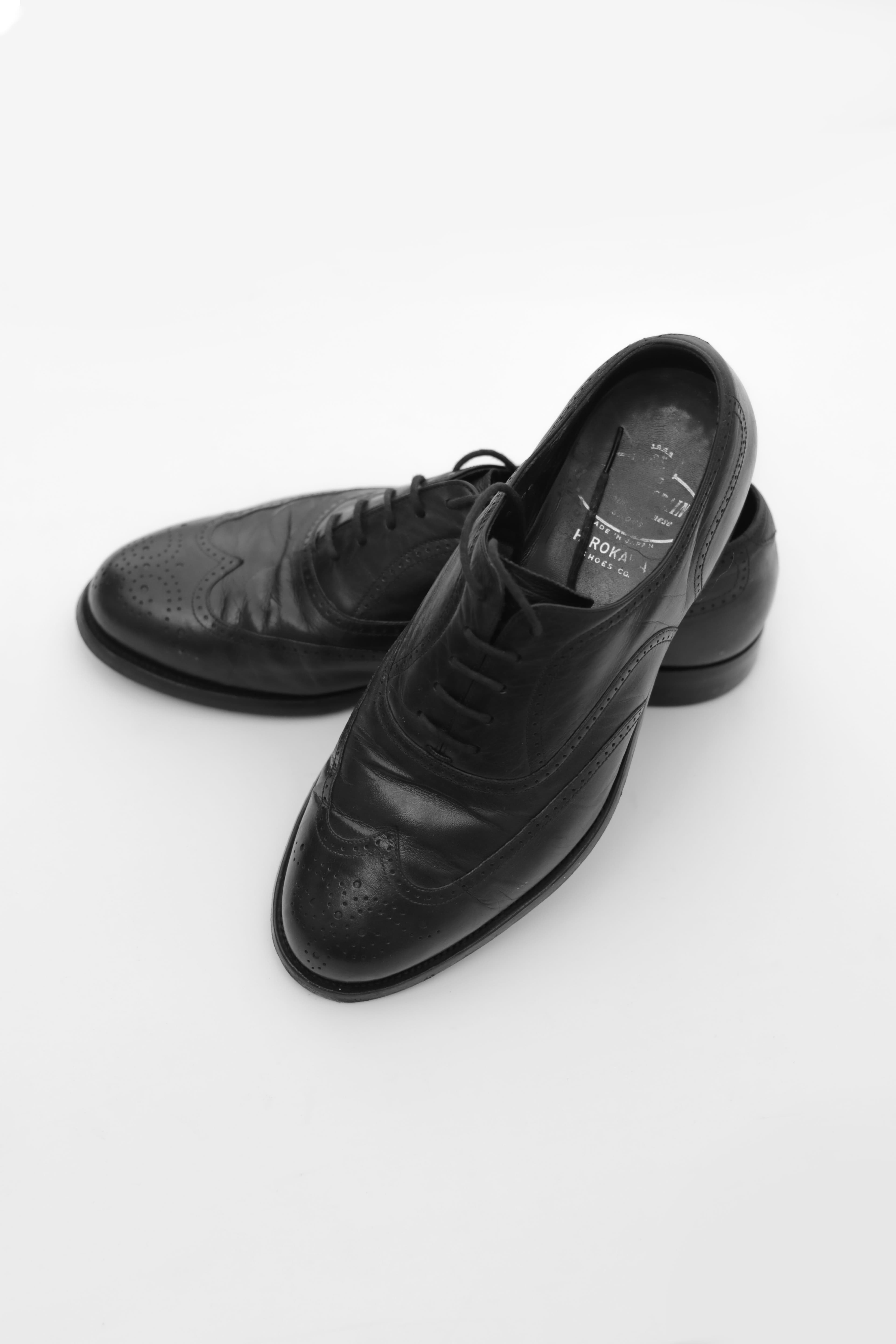Classic Black Oxfords
