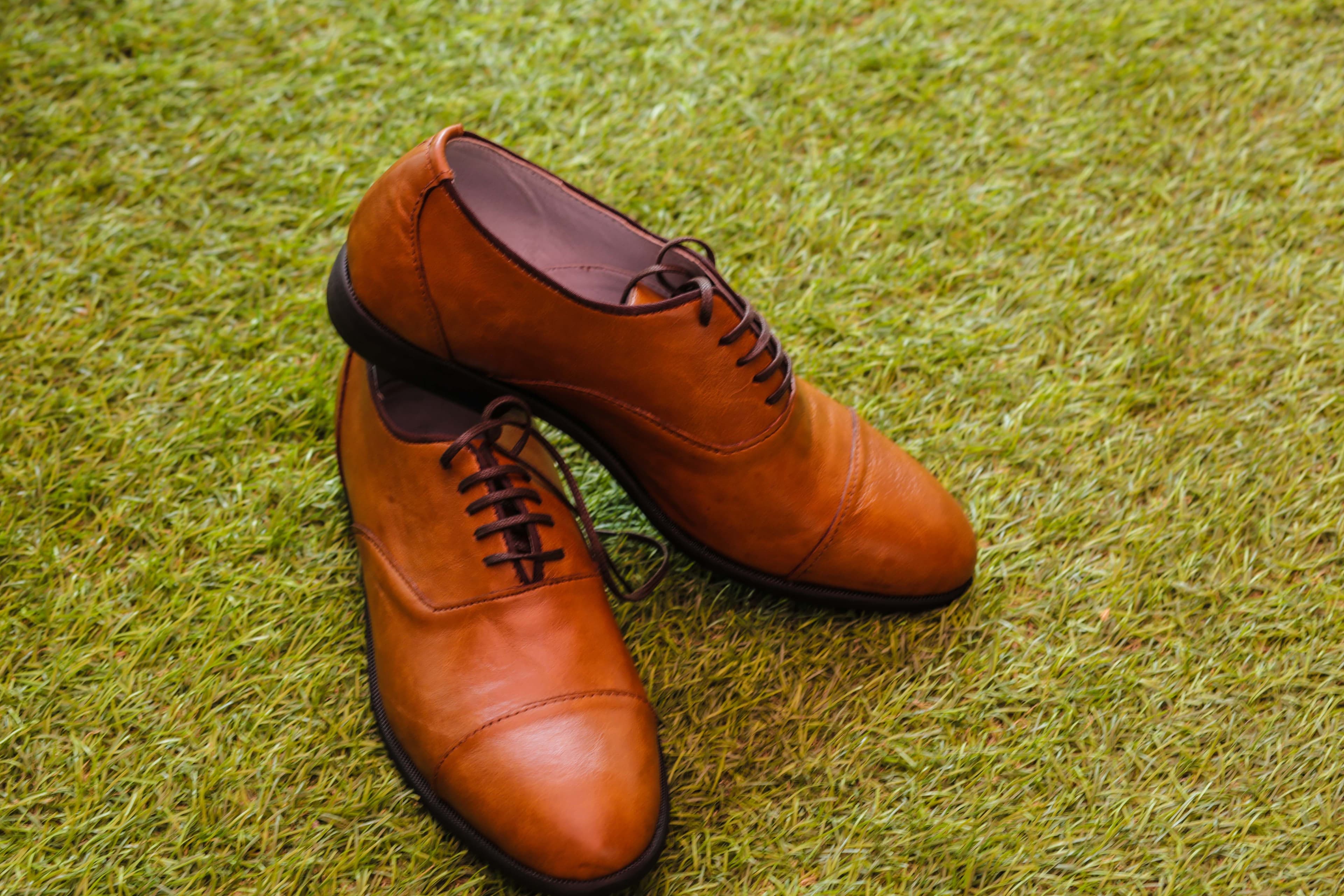 Grassland Brown Oxfords